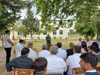 Füzuli RİH başçısı Alı Alıyev İkinci Mahmudlu kəndində səyyar qəbul keçirdi!
