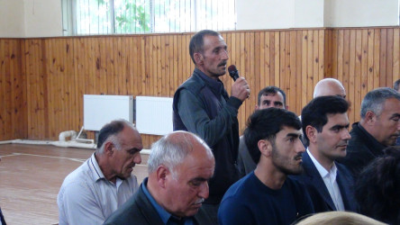 Füzuli RİH başçısı Alı Alıyev Birinci Zobucuq qəsəbəsində səyyar qəbul keçirdi!