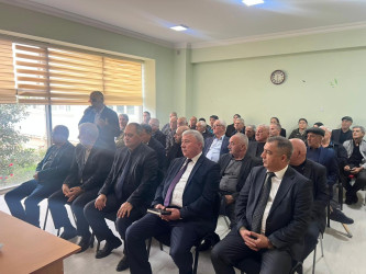 Füzuli RİH başçısı Qaradağ rayonunda səyyar qəbul keçirdi