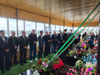 Vətən Müharibəsinin şəhidi Əliyev Nohəl Əlqəmə oğlunun məzarı və ailəsi ziyarət olundu!