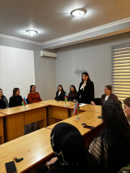 “Ulu Öndər Heydər Əliyev və Azərbaycan dövlət qadın siyasəti” adlı tədbir keçirildi!