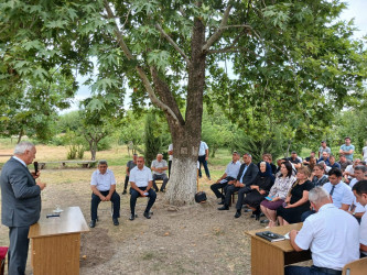 Füzuli RİH başçısı Alı Alıyev İkinci Mahmudlu kəndində səyyar qəbul keçirdi!