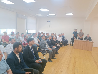 Füzuli Rayon İcra Hakimiyətinin başçısı Alı Alıyev Alxanlı kəndində səyyar qəbul keçirdi!