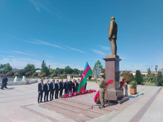 Ulu Öndər Heydər Əliyevin anadan olmasının 103-cü ildönümünə həsr edilmiş “Ulu Öndər Heydər Əliyev: Müasir Azərbaycanın Memarı” adlı tədbir keçirildi!