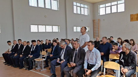 Füzuli Rayon İcra Hakimiyətinin başçısı Alı Alıyev Beşinci Zobucuq qəsəbəsində səyyar qəbul keçirdi!