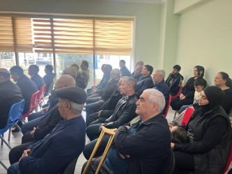Füzuli RİH başçısı Qaradağ rayonunda səyyar qəbul keçirdi