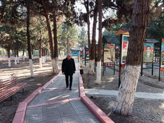 Füzuli RİH başçısı Alı Alıyev şəhid Elşad Hacıyevin anasının yas mərasimində iştirak etdi!