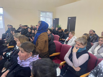 Füzuli RİH başçısı Alı Alıyev Üçüncü Zobucuq qəsəbəsində səyyar qəbul keçirdi!