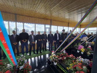 Vətən Müharibəsinin şəhidi Əliyev Nohəl Əlqəmə oğlunun məzarı və ailəsi ziyarət olundu!