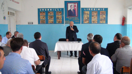 Füzuli RİH başçısı Alı Alıyev 6 Nömrəli Qayıdış qəsəbəsində səyyar qəbul keçirdi!