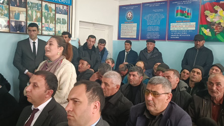 Füzuli RİH başçısı Alı Alıyev Aşağı Yağlıvənd kəndində qəbul keçirdi!