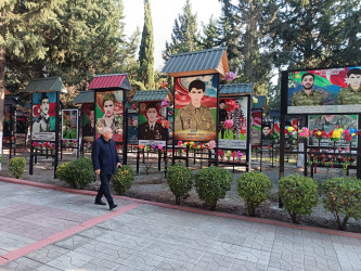 Füzuli RİH başçısı Alı Alıyev şəhid Elşad Hacıyevin anasının yas mərasimində iştirak etdi!