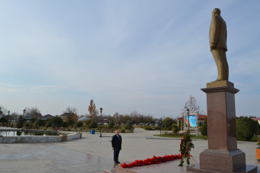 Ulu Öndər Heydər Əliyevin xatirəsi dərin ehtiramla anırıq!