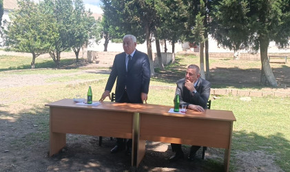 Füzuli Rayon İcra Hakimiyətinin başçısı Alı Alıyev Aşağı Kürdmahmudlu kəndində səyyar qəbul keçirdi!