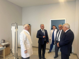 Füzuli RİH başçısı Alı Alıyev Füzuli Rayon Mərkəzi Xəstəxanasında olub!