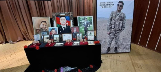 Vətən Müharibəsinin şəhidi Məcidzadə Teymur Tehran  oğlunun məzarı və ailəsi ziyarət olundu!