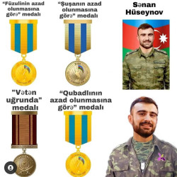 Vətən Müharibəsinin şəhidi Hüseynov Sənan Vidadi  oğlunun məzarı və ailəsi ziyarət olundu!