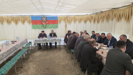 Füzuli RİH başçısı Alı Alıyev Birinci Qarabağ Müharibəsinin şəhidi Rafiq Cəfərovun yas mərasimində iştirak etdi!