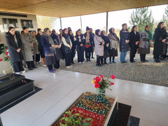Vətən Müharibəsinin şəhidi Vəliyev Qoşqar Nuruş oğlunun məzarı və ailəsi ziyarət edildi!