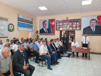 Füzuli Rayon İcra Hakimiyətinin başçısı Alı Alıyev Arayatlı kəndində səyyar qəbul keçirdi!