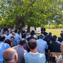 Füzuli Rayon İcra Hakimiyətinin başçısı Alı Alıyev Birinci Mahmudlu kəndində səyyar qəbul keçirdi!