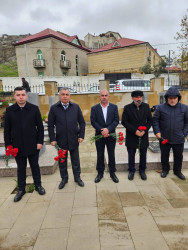 Vətən Müharibəsinin şəhidi İbrahimli Məhəmmədəli Mütəllim oğlunun məzarı və ailəsi ziyarət olundu!