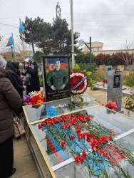 Vətən Müharibəsinin şəhidi İbrahimli Məhəmmədəli Mütəllim oğlunun məzarı və ailəsi ziyarət olundu!