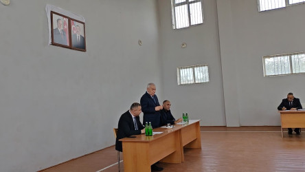 Füzuli Rayon İcra Hakimiyətinin başçısı Alı Alıyev Beşinci Zobucuq qəsəbəsində səyyar qəbul keçirdi!