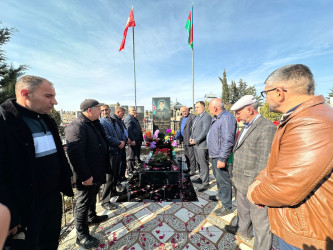 Şəhid Talıbov Məhəmməd Aydın oğlunun Anım günü qeyd edildi