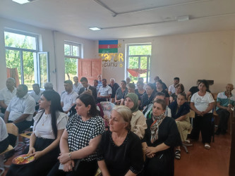 Füzuli Rayon İcra Hakimiyətinin başçısı Alı Alıyev Mollaməhərrəmli kəndində səyyar qəbul keçirdi!