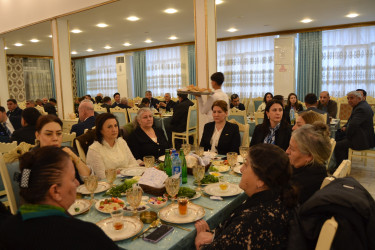 Ulu Öndər Heydər Əliyevin anım günü münasibəti ilə ehsan süfrəsi təşkil olundu!