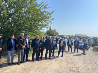 Vətən Müharibəsinin şəhidi Qubatov Tural Firəddin oğlunun anım günündə məzarı və ailəsi ziyarət olundu!