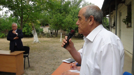 Füzuli RİH başçısı Alı Alıyev 2 Nömrəli Qayıdış qəsəbəsində səyyar qəbul keçirdi!