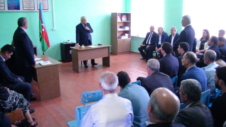 Füzuli RİH başçısı Alı Alıyev növbəti səyyar qəbulu  Əhmədalılar kəndində keçirdi!