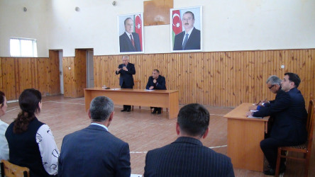 Füzuli RİH başçısı Alı Alıyev Birinci Zobucuq qəsəbəsində səyyar qəbul keçirdi!