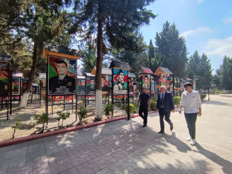 Füzuli rayonunda Ali məktəbə qəbul olan şəhid övladı ilə görüş keçirildi!