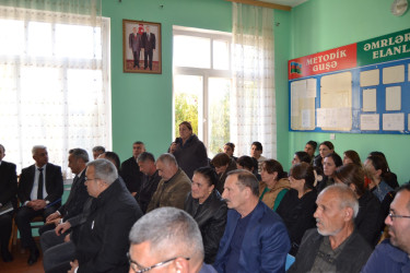 Füzuli RİH başçısı Alı Alıyev Əhmədalılar kəndində səyyar qəbul keçirdi!