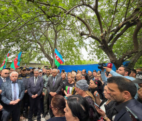 Şəhid Rafiq Cəfərovun nəşi 33 ildən sonra doğma Füzulidə torpağa tapşırıldı!