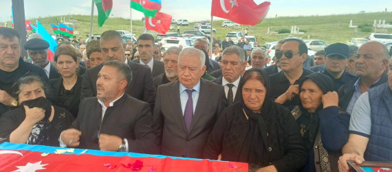 Şəhid Zaur Sadıqovun nəşi 33 ildən sonra doğma Füzulidə dəfn edildi!