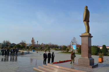 Ulu Öndər Heydər Əliyevin xatirəsi dərin ehtiramla anırıq!