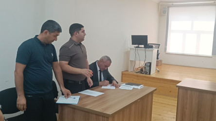 Füzuli Rayon İcra Hakimiyətinin başçısı Alı Alıyev Alxanlı kəndində səyyar qəbul keçirdi!