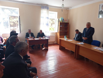 Füzuli Rayon İcra Hakimiyətinin başçısı Alı Alıyev Dördüncü Zobucuq qəsəbəsində səyyar qəbul keçirdi!