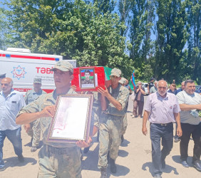 Birinci Qarabağ müharibəsində itkin düşmüş şəhid Əliyev Möysüm Murad oğlunun nəşi şəxsiyyəti müəyyən edildikdən sonra Füzuli rayonunun Birinci Mahmudlu kənd qəbiristanlığında dəfn olundu!