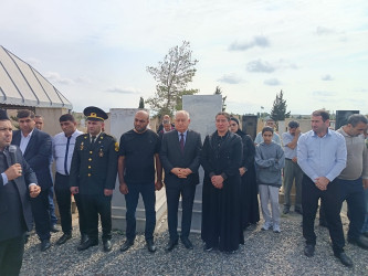 Antiterror əməliyyatı şəhidi Mikayılov Ülvi Bəhruz oğlunun anım mərasimi keçirildi!