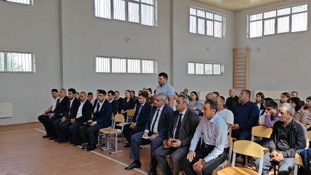 Füzuli Rayon İcra Hakimiyətinin başçısı Alı Alıyev Beşinci Zobucuq qəsəbəsində səyyar qəbul keçirdi!