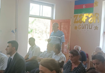 Füzuli Rayon İcra Hakimiyətinin başçısı Alı Alıyev Mollaməhərrəmli kəndində səyyar qəbul keçirdi!