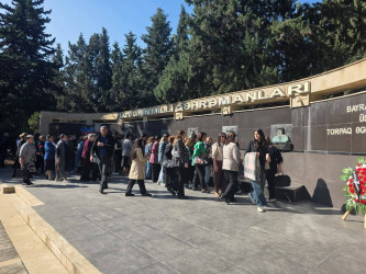"Qəhrəmanlar Parkı" səhiyyə işçiləri tərəfindən ziyarət olundu!