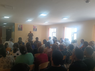 Füzuli Rayon İcra Hakimiyətinin başçısı Alı Alıyev Yuxarı Kürdmahmudlu kəndində səyyar qəbul keçirdi!