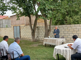 Füzuli RİH başçısı Alı Alıyev Murtuzalılar kəndində səyyar qəbul keçirdi!