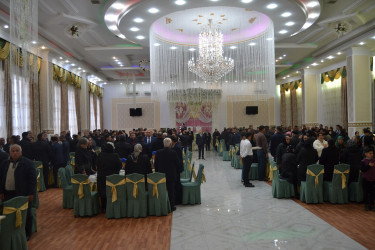 “Bayramınız mübarək, əziz şəhid ailələri” adlı tədbir keçirildi!